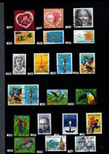 timbres oblitérés à