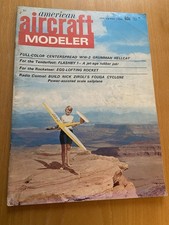 Rare Ancien Magazine Aéromodélisme American Aircraft Modeler 1969