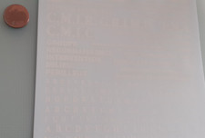 decalcomanie decals 1/43 texte