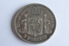 Espagne 5 Pesetas 1871 SDM