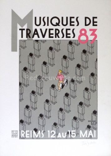 Affiche offset joost swarte - joost,