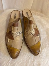 DKODE  sabots pointure 40 tons marrons beiges