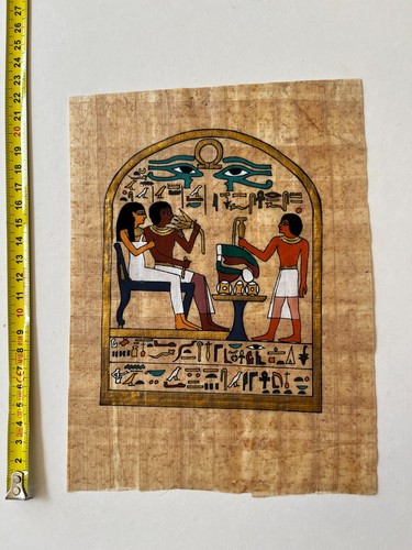 Egyptian papyrus painting circ