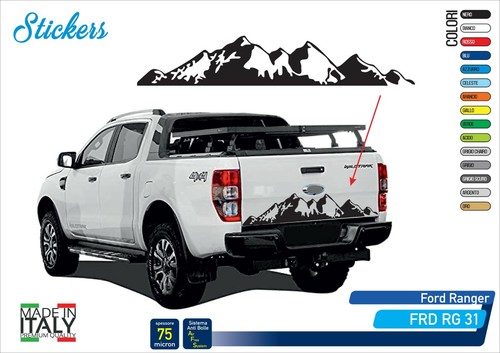 Adhésifs 4x4 ranger hayon - ranger,