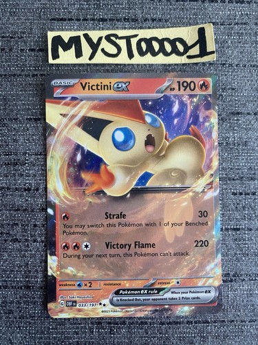 Carte pokemon victini - carte, ex
