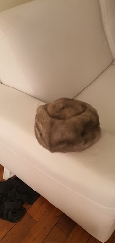 Toque vison gris - en,