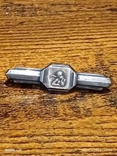 Ancienne broche  de bavoir de bébé Ange"