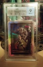 Enterplay Zelda! Twilight Princess 2007 ! Link G5 Gold Foil, Mint 9, Nintendo 
