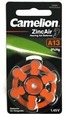 30 piles auditives appareil auditif 13 A13 ZINC AIR Code Couleur Orange CAMELION