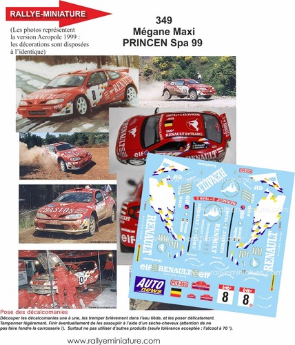 Decals ref 0349 renault - ref,