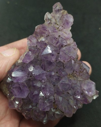 Druse améthyste brute violet - druse,