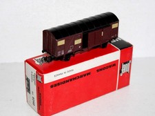 JOUEF HO 6254 WAGON DE FRET PORTE COULISSANTE FOURGON BAGAGE SNCF TYPE EUROP UIC
