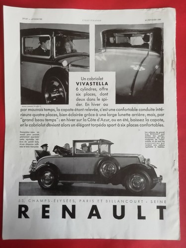 Publicité automobile renault - publicité,
