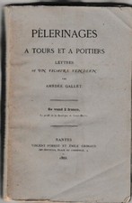 GALLET - PELERINAGES A TOURS