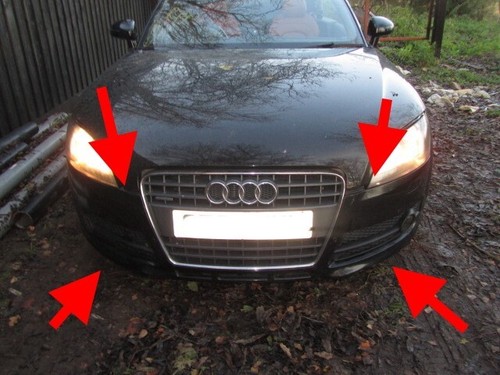 Audi 2010 pare chocs avant - 2010,
