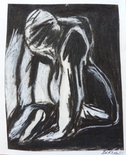 Composition abstraite pastel - composition,