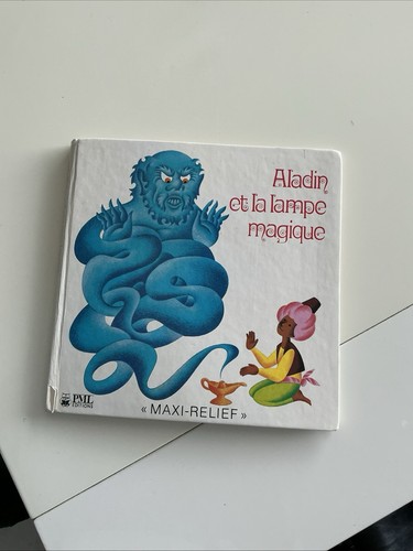 Livre maxi relief aladin - aladin, et