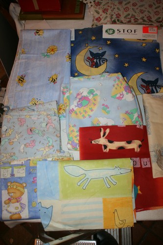 Coupon tissu vintage - coupon, de