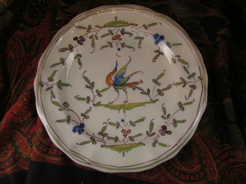 Ancienne assiette faience de - ,