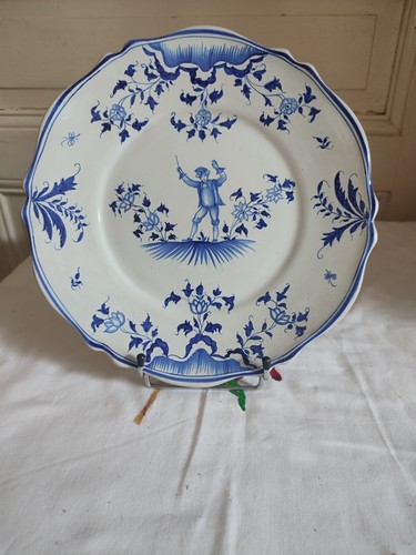 Assiette faïence malicorne - assiette,