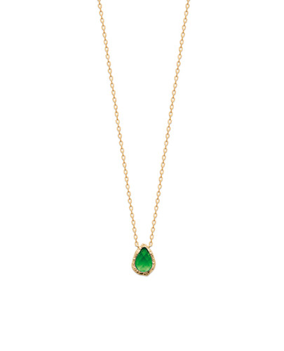 Collier pendentif goutte eau - collier,