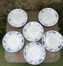 6 Assiette ancienne plates