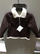 Blouson aviateur cuir marron