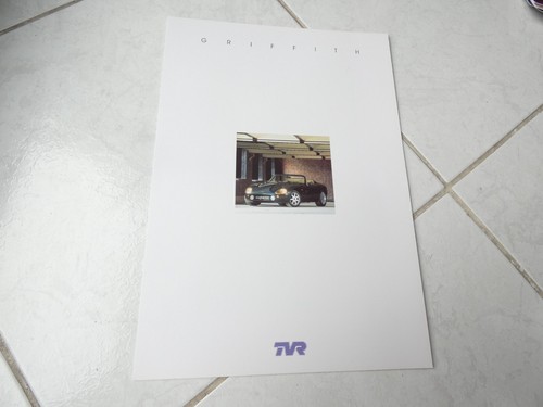 Tvr griffith 1998 brochure - tvr,