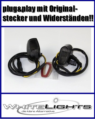 Clignotants led noirs pour bmw - led,