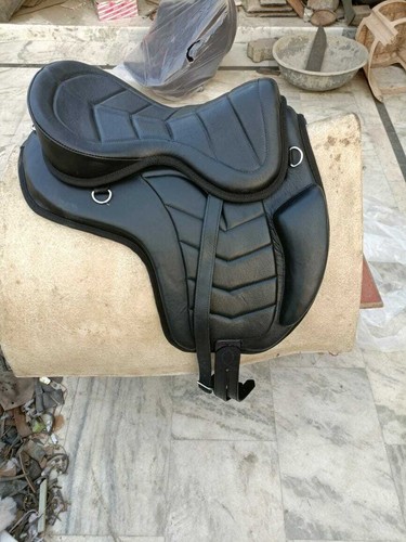 Selle cuir sans arbres - cuir, de