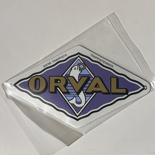 Plaque émaillée orval - plaque, enamel