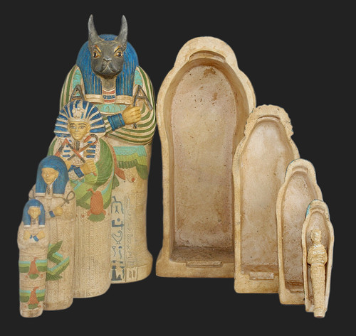 Anubis tombes intérieures - tombes,