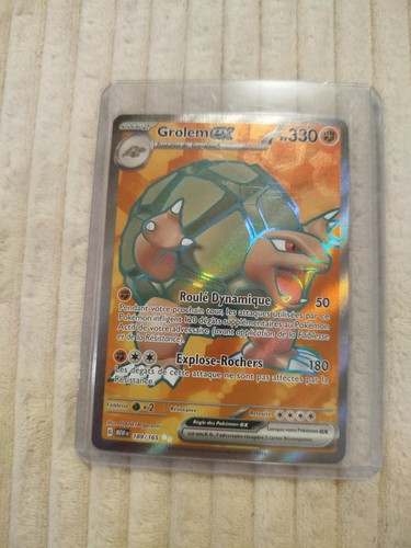 Carte pokémon grolem - pokémon,