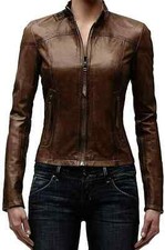 Manteau rétro veste marron