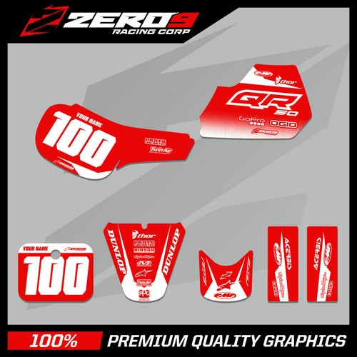 Honda motocross graphics - qr,