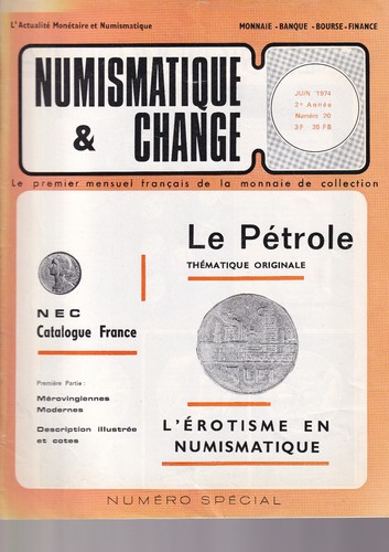 Numismatique le petrole - n°20,