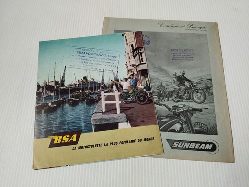 Bsa gamme 1956 prospectus - bsa,
