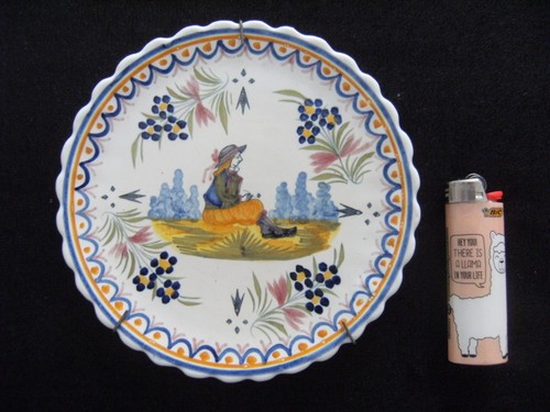 Rare quimper assiette - rare,
