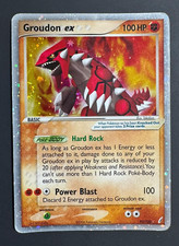 Carte Pokemon Groudon EX