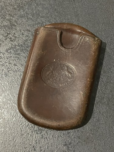 Etui cigarettes cuir - cuir, anglais