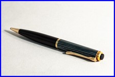Stylo À Mine Vintage PELIKAN 450, ÉCHANTILLON, Vert & Noir, Sans FONCTION