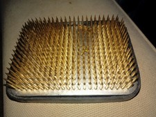 Pique  fleur  Acier  Ikebana Kenzan Japon Art-Japonais