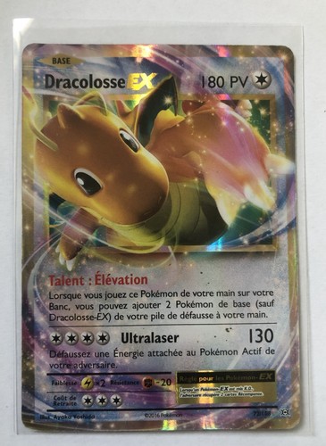 Carte pokémon dracolosse - carte,