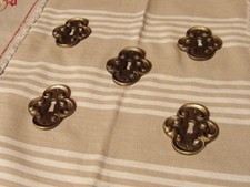 Anciens cache-trous de serrure,bronze,laiton,ornement,meuble,1920