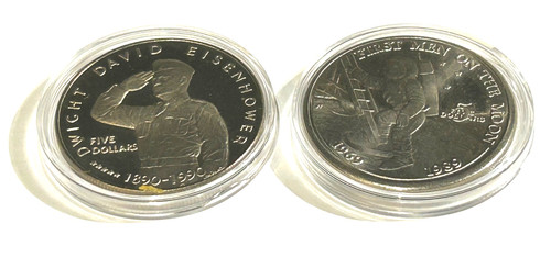 Lot pieces commemoratives - commemoratives, 5
