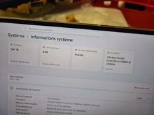 [ DELL XPS 15 9510 ] Core i9, RTX 3050ti, 64GB RAM, 2To NVMe.