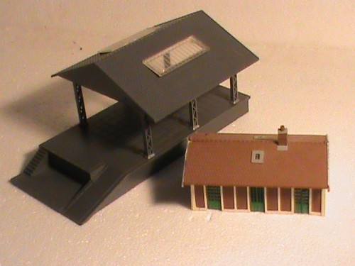 Maquette jouef entrepot - maquette,