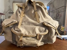 Ancien sac à dos LAFUMA  de randonnée Vintage 1950 60 ? Alpinisme Chasseur Alpin