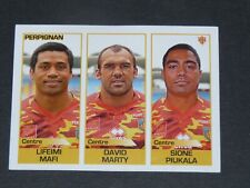 #352 MAFI MARTY PIUKALA USAP PERPIGNAN PANINI RUGBY 2015-2016