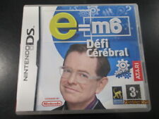 Jeu Nintendo Ds E=M6 Défi Cérébral complet fr